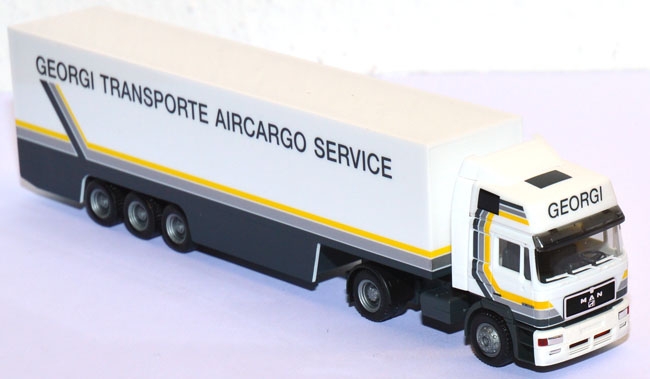 MAN F 2000 HD Koffersattelzug Georgi Transporte Aircargo Service