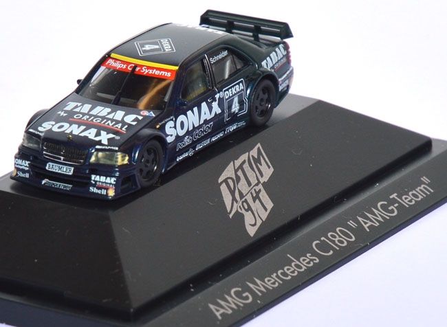 Mercedes-​​Benz C 180 DTM 1994 AMG Tabac/Sonax Bernd Schneider #4 schwarz