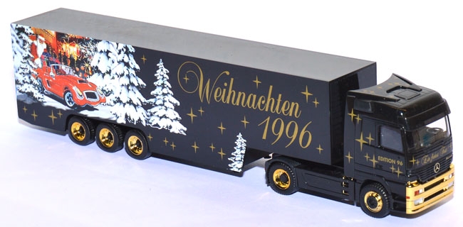 Mercedes-Benz Actros LH Koffersattelzug Weihnachten 1996 schwarz