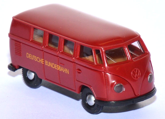 VW T1 Bus Deutsche Bundesbahn DB rotbraun