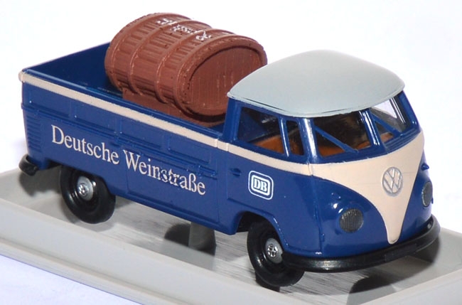 VW T1 Pritsche DB - Deutsche Weinstraße blau