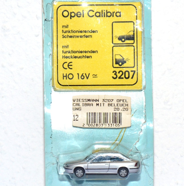 Opel Calibra mit Beleuchtung silber