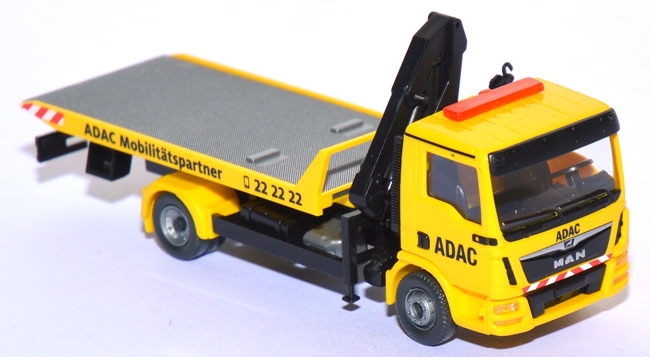 MAN TGL Euro 6 Abschleppwagen ADAC rapsgelb