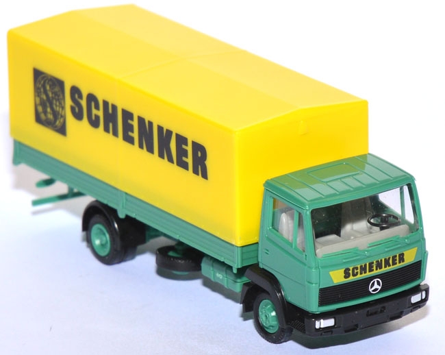 Mercedes-Benz 814 Pritschen-LKW Schenker