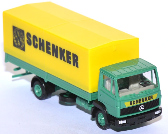 Mercedes-​Benz 814 Pritschen-​LKW Schenker