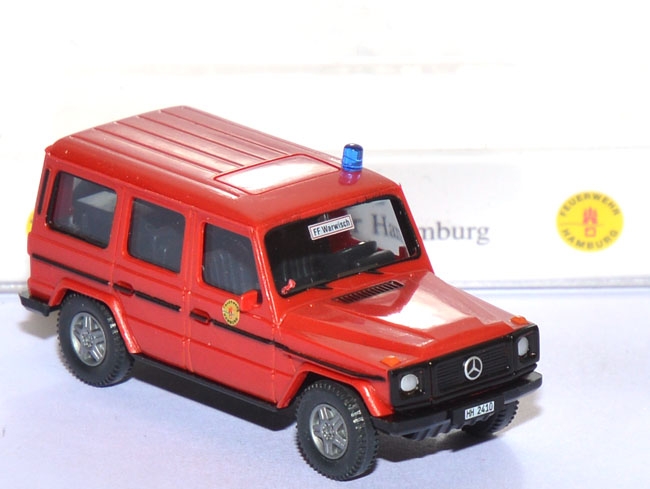 Mercedes-Benz 300 GD G-Klasse VRW Feuerwehr Hamburg feuerrot