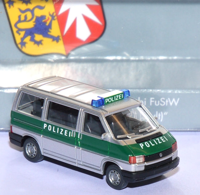 Volkswagen T4 Bus Polizei Wenningstedt (Sylt) minzgrün