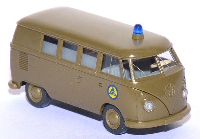 VW T1 Bus ZB Ziviler Bevölkerungsschutz graibeige