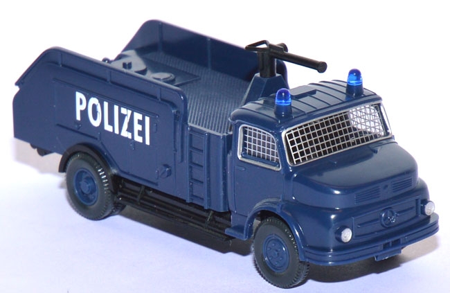 Mercedes-​Benz LAF 1113 Wasserwerfer Polizei saphirblau