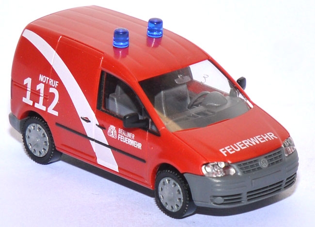 VW Caddy 2 Feuerwehr feuerwehrrot