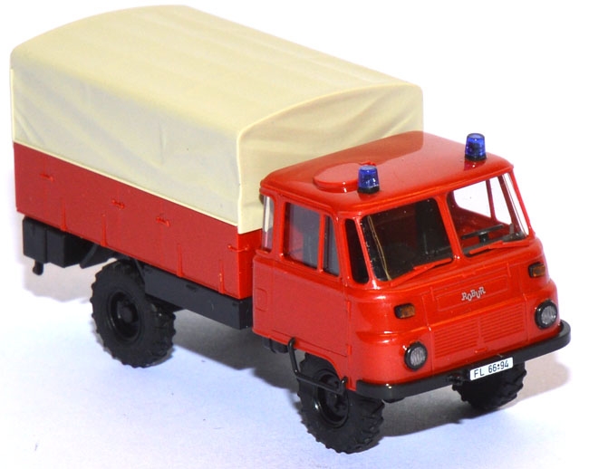 Robur LO 2002 A LKW Feuerwehr Bezirk Erfurt  FL 66-94 rot 50299