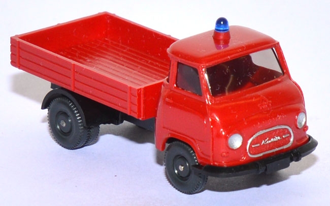 Hanomag Kurier Pritsche Feuerwehr rot