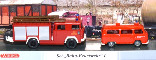 Bahn-Feuerwehr Set 1