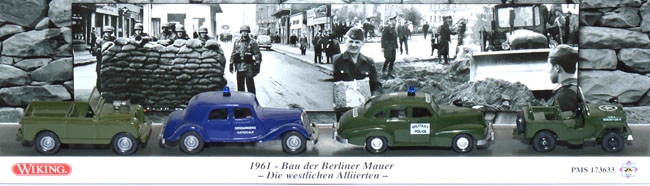 1961 - Bau der Berliner Mauer - Die westlichen Alliierten