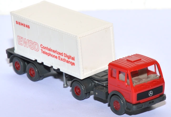 Mercedes-​​​Benz NG 1632 S Containersattelzug Siemens EWSD