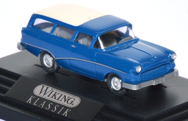 Opel Rekord '57 Caravan dunkelzeltblau