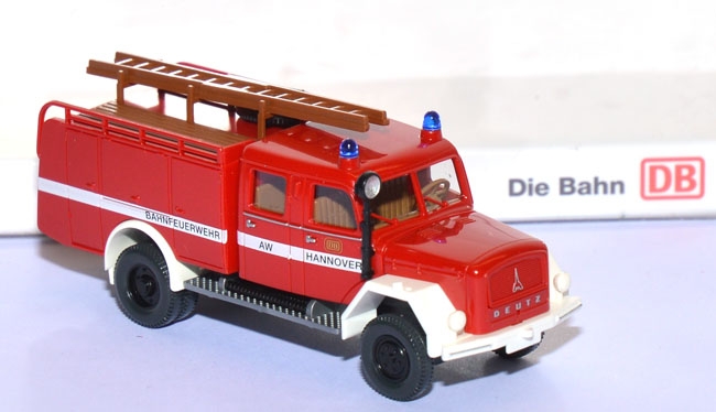 Magirus Mercur 150 Eckhauber Löschfahrzeug TLF 16 Bahnfeuerwehr Hannover