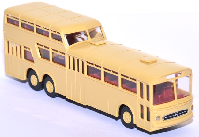 Mercedes-​Benz Anderthalbdecker-​Bus O 317 beige