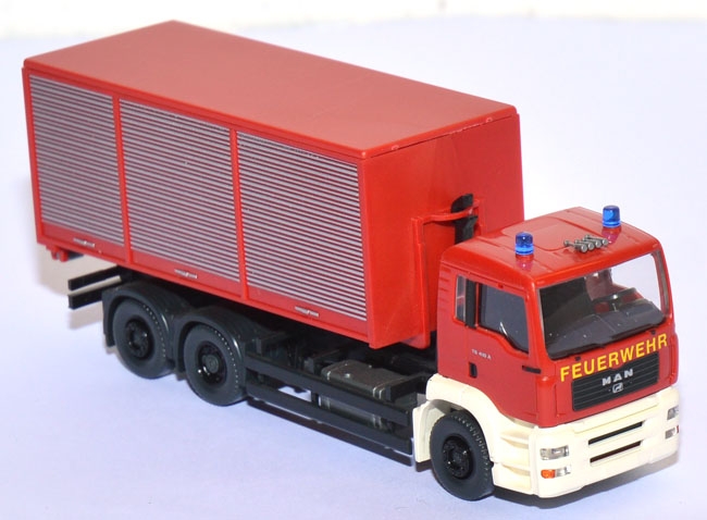 MAN TG-A Abrollcontainer-​LKW Feuerwehr