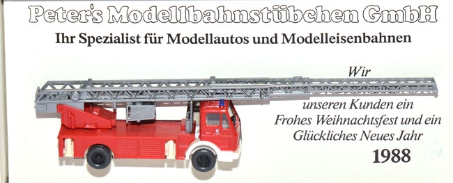 Mercedes-Benz NG 1419 Drehleiter DLK 23-12 Feuerwehr Hamburg