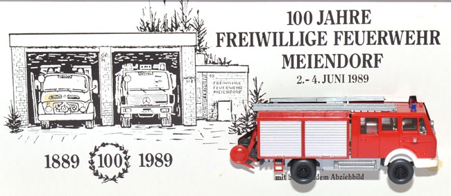 Mercedes-Benz NG 1017 TLF Löschfahrzeug Feuerwehr Meiendorf