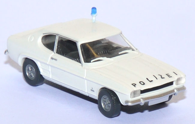 Ford Capri 2300 GT Polizei weiß