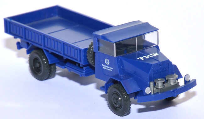 MAN 630 L2A Gelände-​​LKW THW ultramarinblau