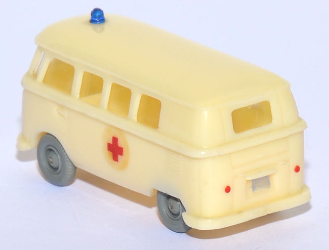 VW T1 Bus Krankenwagen Rotes Kreuz gelbelfenbein