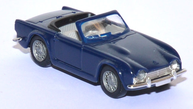 Triumph TR 4 Roadster dunkelultramarinblau