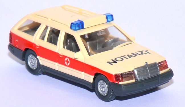 Mercedes-​​​Benz 230 TE Notarzt Rotes Kreuz creme