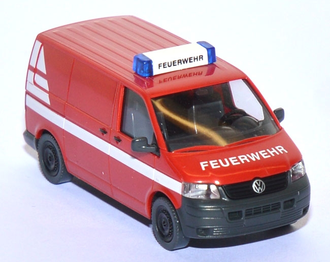 VW T5 Kasten Feuerwehr rot