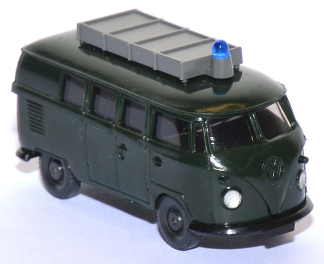 VW T1 Bus Polizei tannengrün