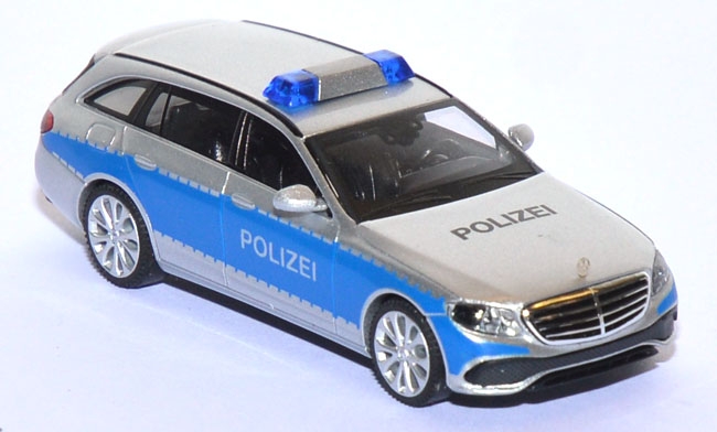 Mercedes-Benz E-Klasse (S213) T-Modell Polizei blau