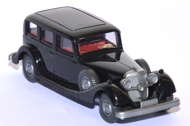 Horch 850 Limousine schwarz / rot