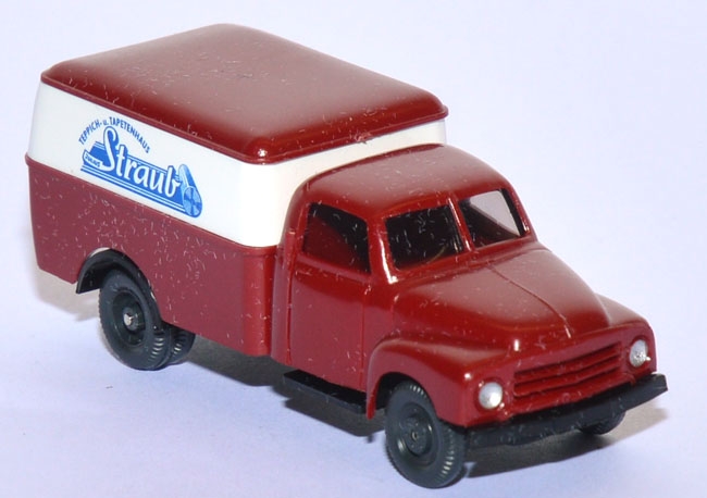 Opel Blitz 1952 1,75 t Langhauber Koffer-​​​LKW Julius Straub