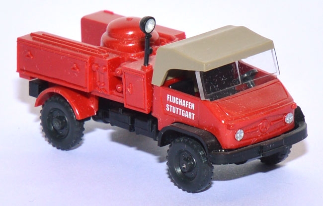 Mercedes-​Benz Unimog U 404 S Pulver-​Löschfahrzeug Feuerwehr