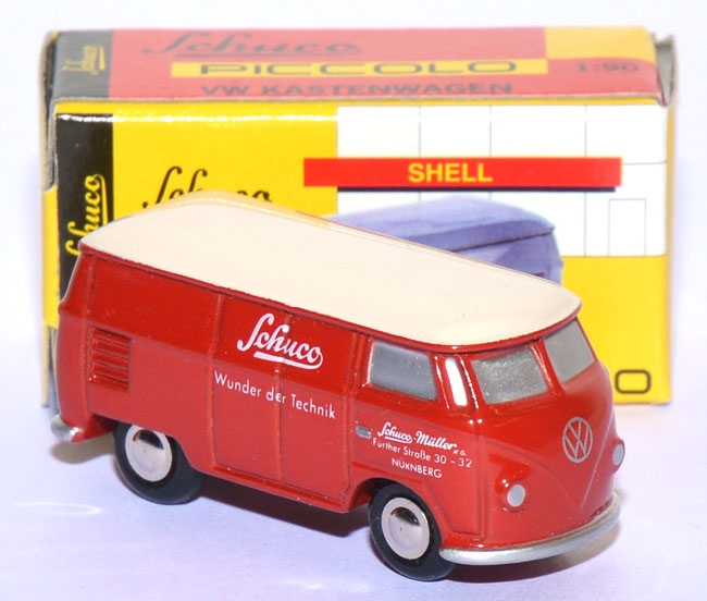 VW T1 Kasten Schuco rot