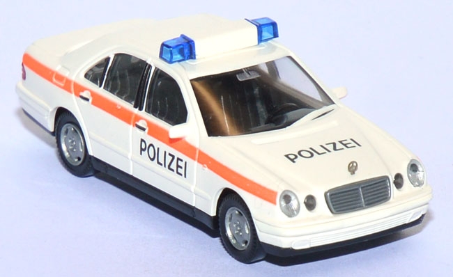 Mercedes-​​Benz E 230 Polizei Schweiz weiß