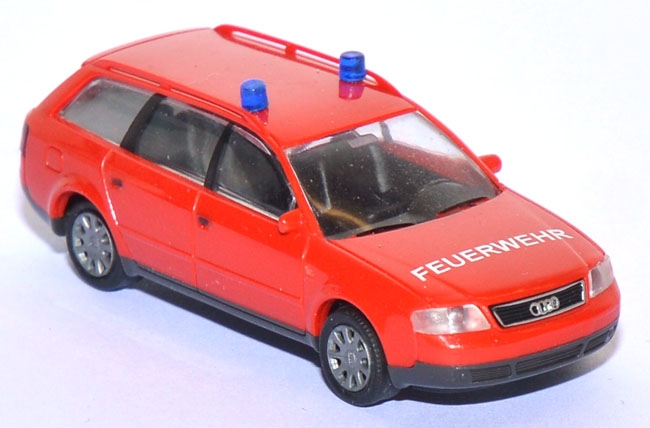 Audi A6 Variant Feuerwehr rot