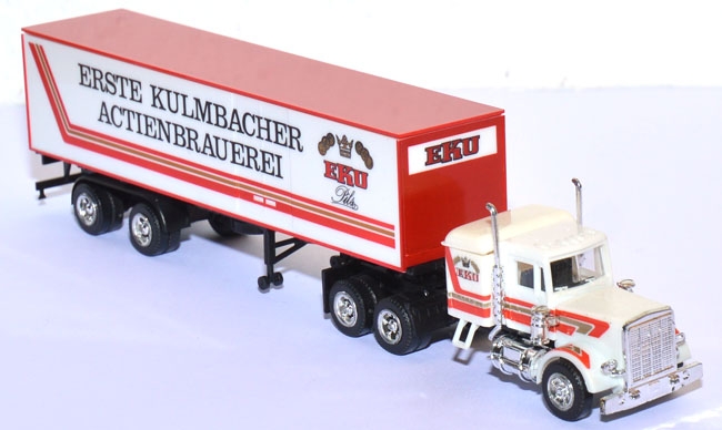 Kenworth CON Koffersattelzug EKU weiß