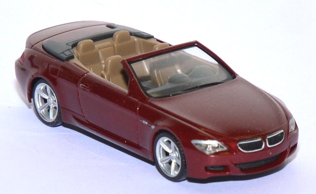 BMW M6 Cabrio offen (E64) indianapolisrotmetallic