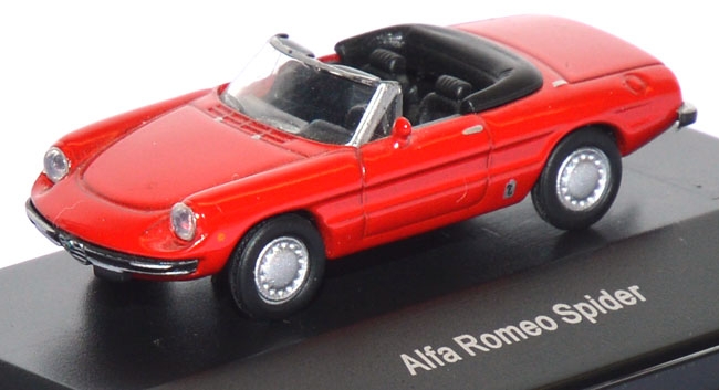 Alfa Romeo Spider offen rot