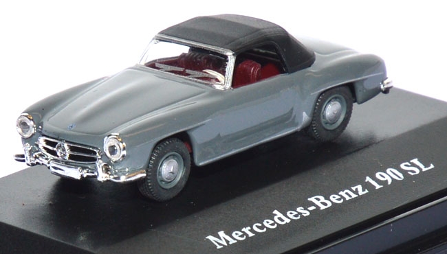 Mercedes-Benz 190 SL geschlossen grau