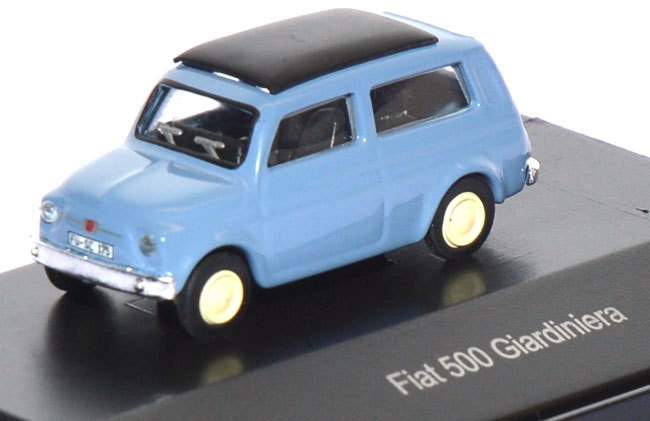 Fiat 500 Giardiniera blau