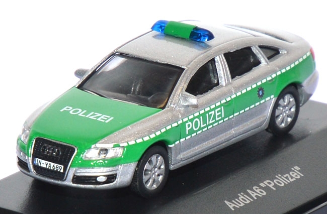 Audi A6 Polizei grün