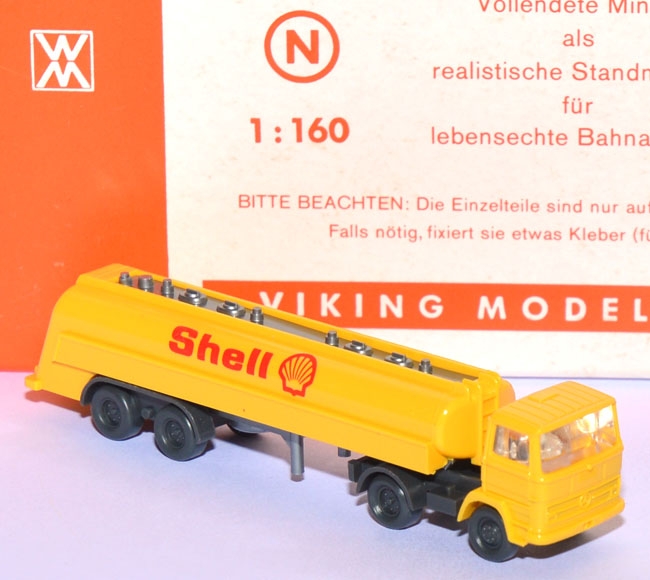 Mercedes-Benz LPS 1519 Tanksattelzug Shell