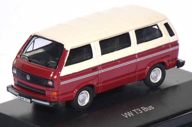 VW T3 Bus weinrot