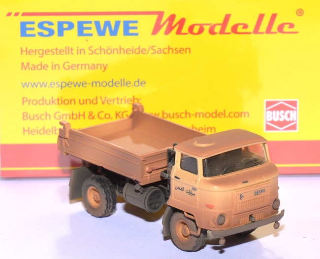 IFA L60 LKW Kipper Irak 1986 sandfarben