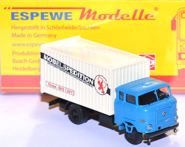 IFA W50 MK Koffer-LKW mit Speditionskabine Möbelspedition 95174