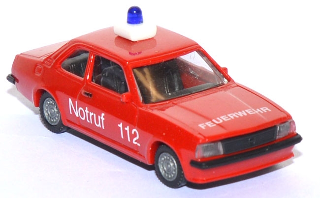 Opel Ascona B 2türig Feuerwehr rot